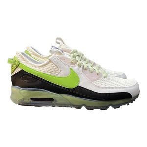 NIKE AIR MAX TERRASCAPE 90 SHOES DM0033-001 PHANTOM/VIVID GREEN / OLIVE NEW MENS